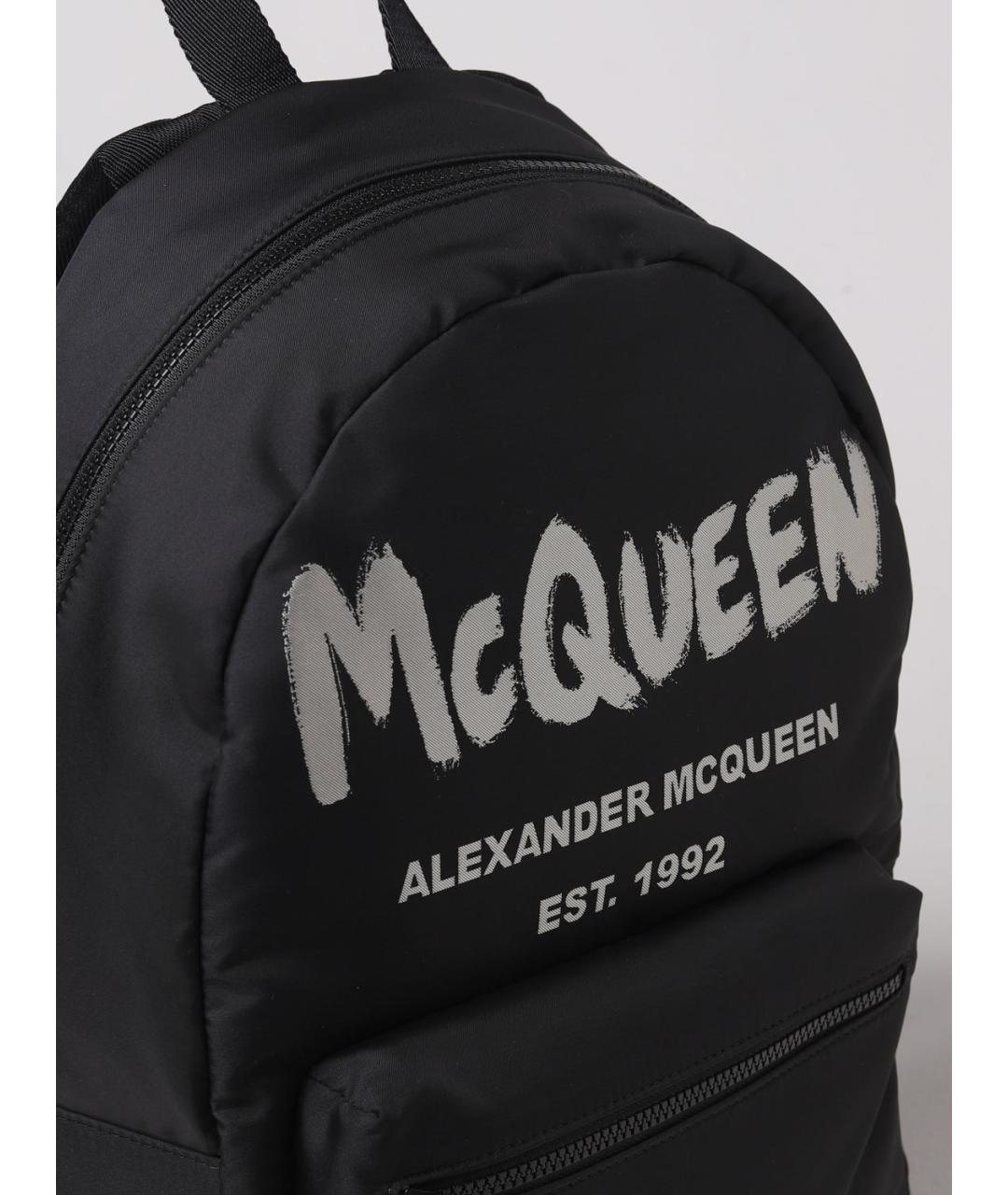 ALEXANDER MCQUEEN Черный рюкзак, фото 3