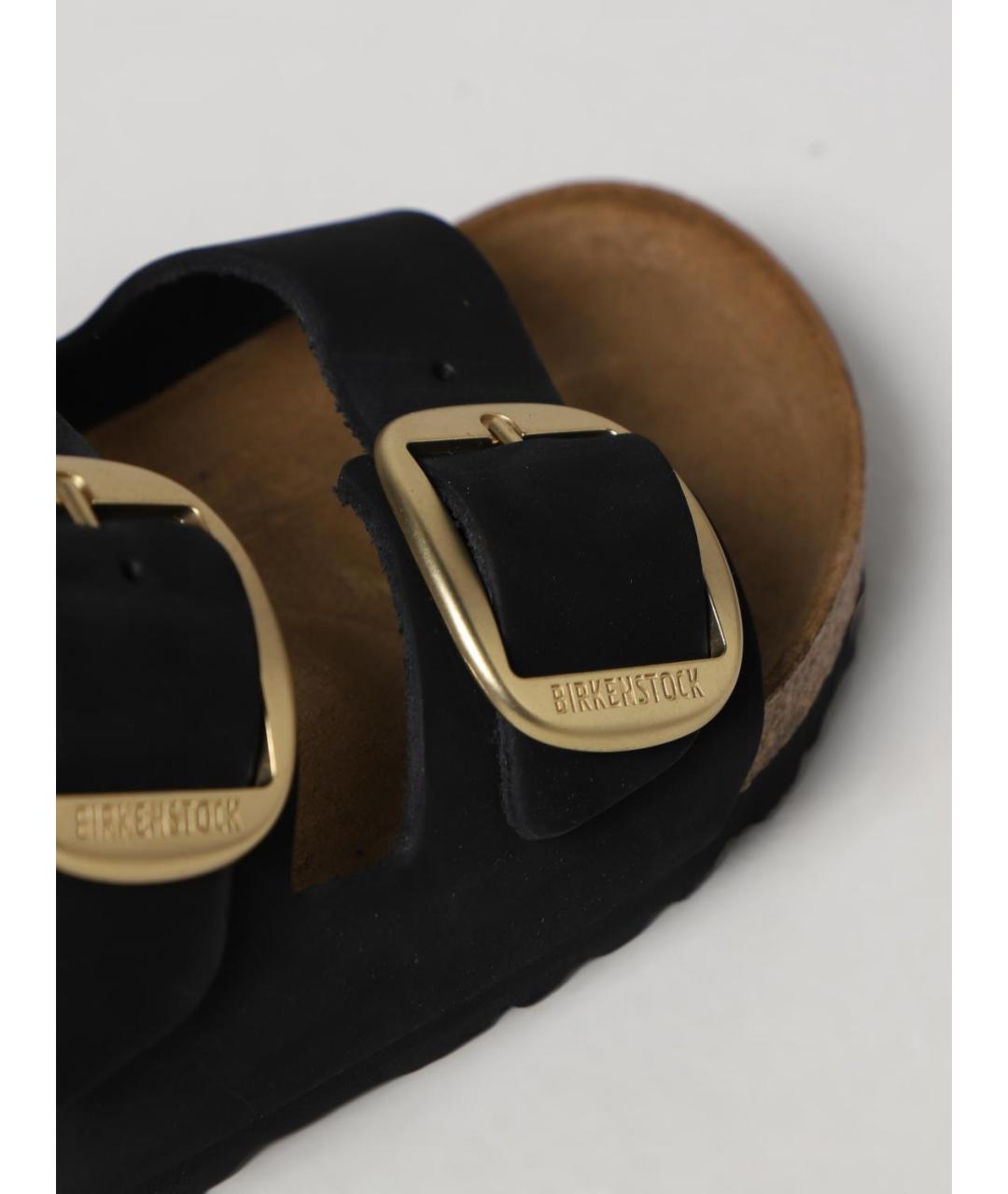 BIRKENSTOCK Черные босоножки, фото 4