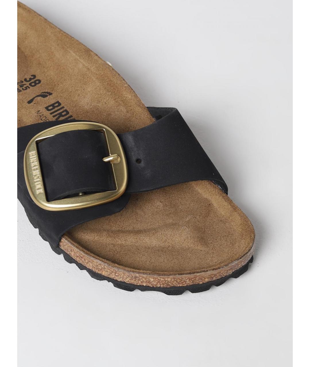 BIRKENSTOCK Черные босоножки, фото 4