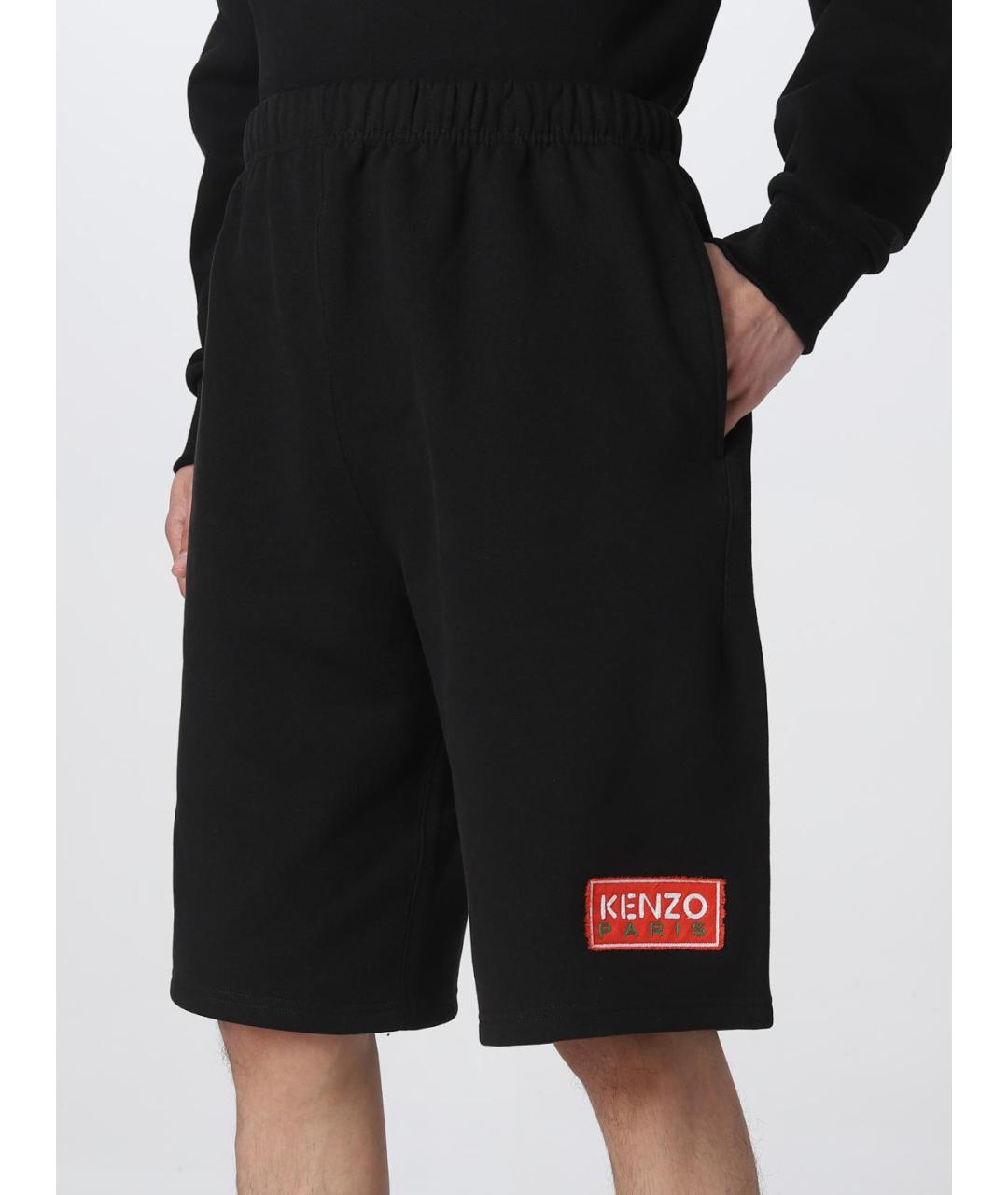 KENZO Черные шорты, фото 6