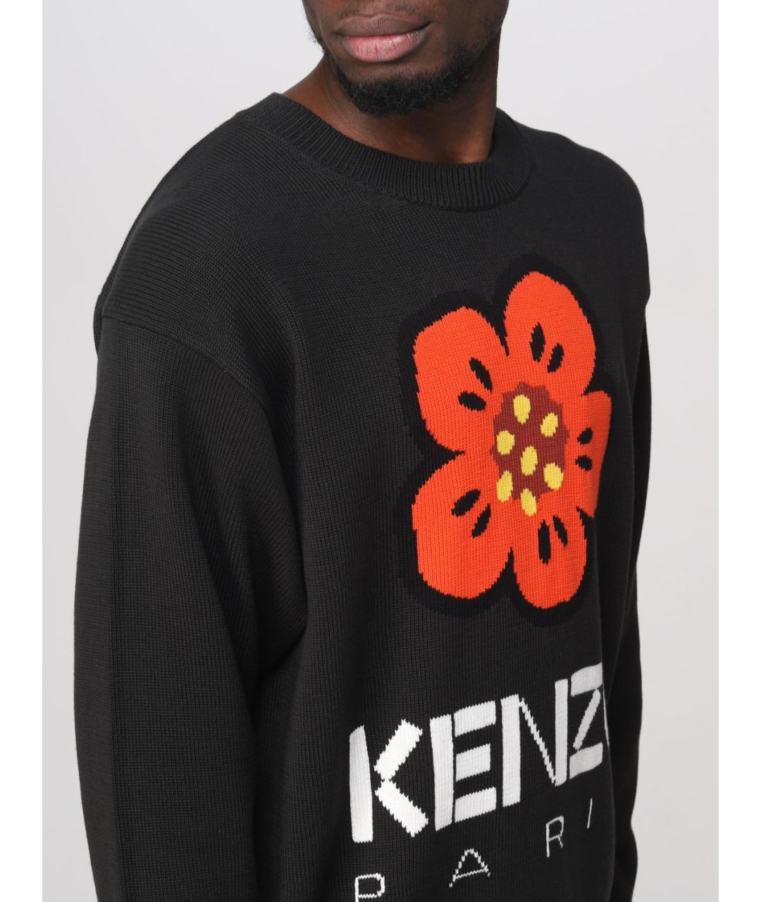 KENZO Черный джемпер / свитер, фото 6