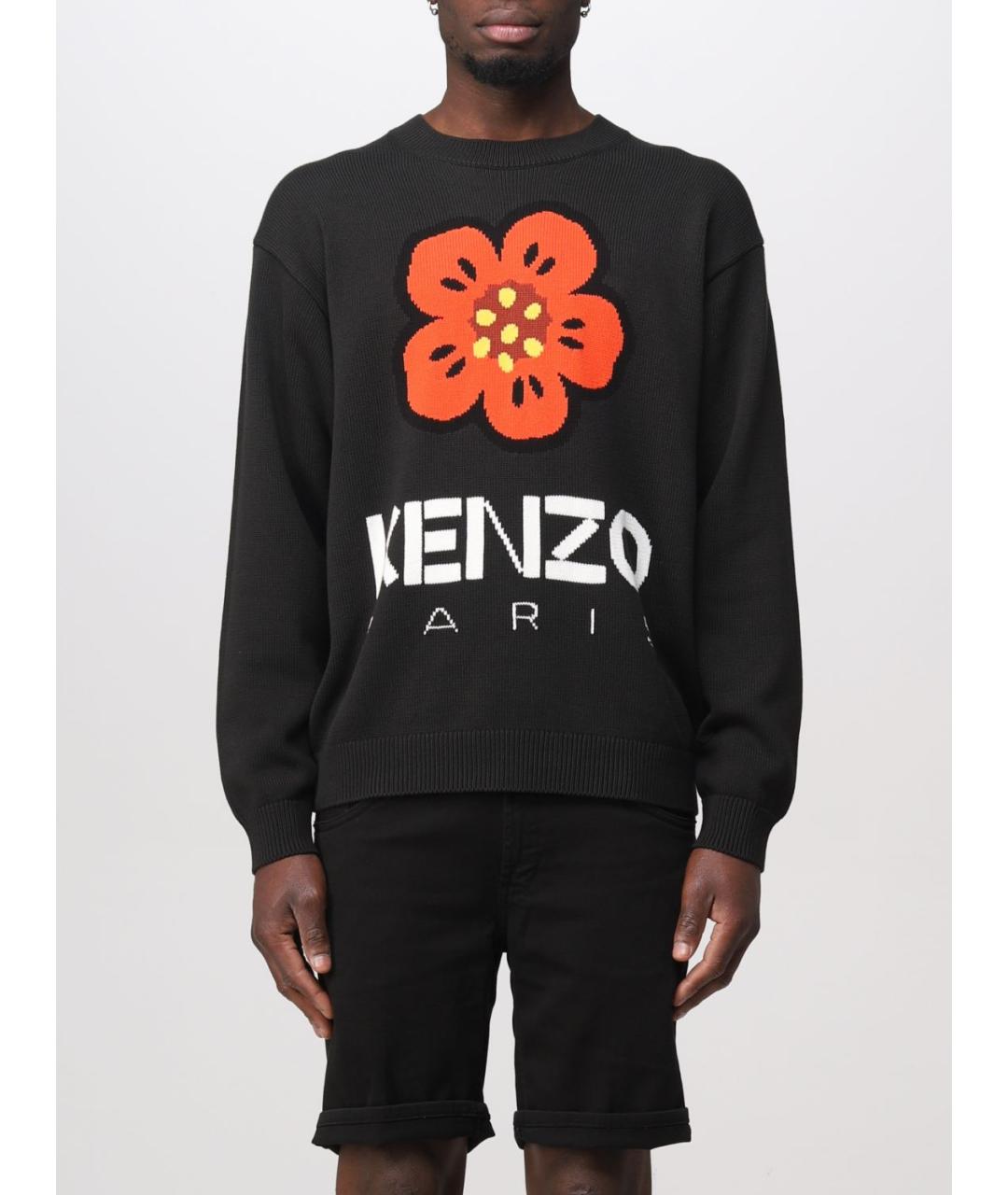 KENZO Черный джемпер / свитер, фото 2