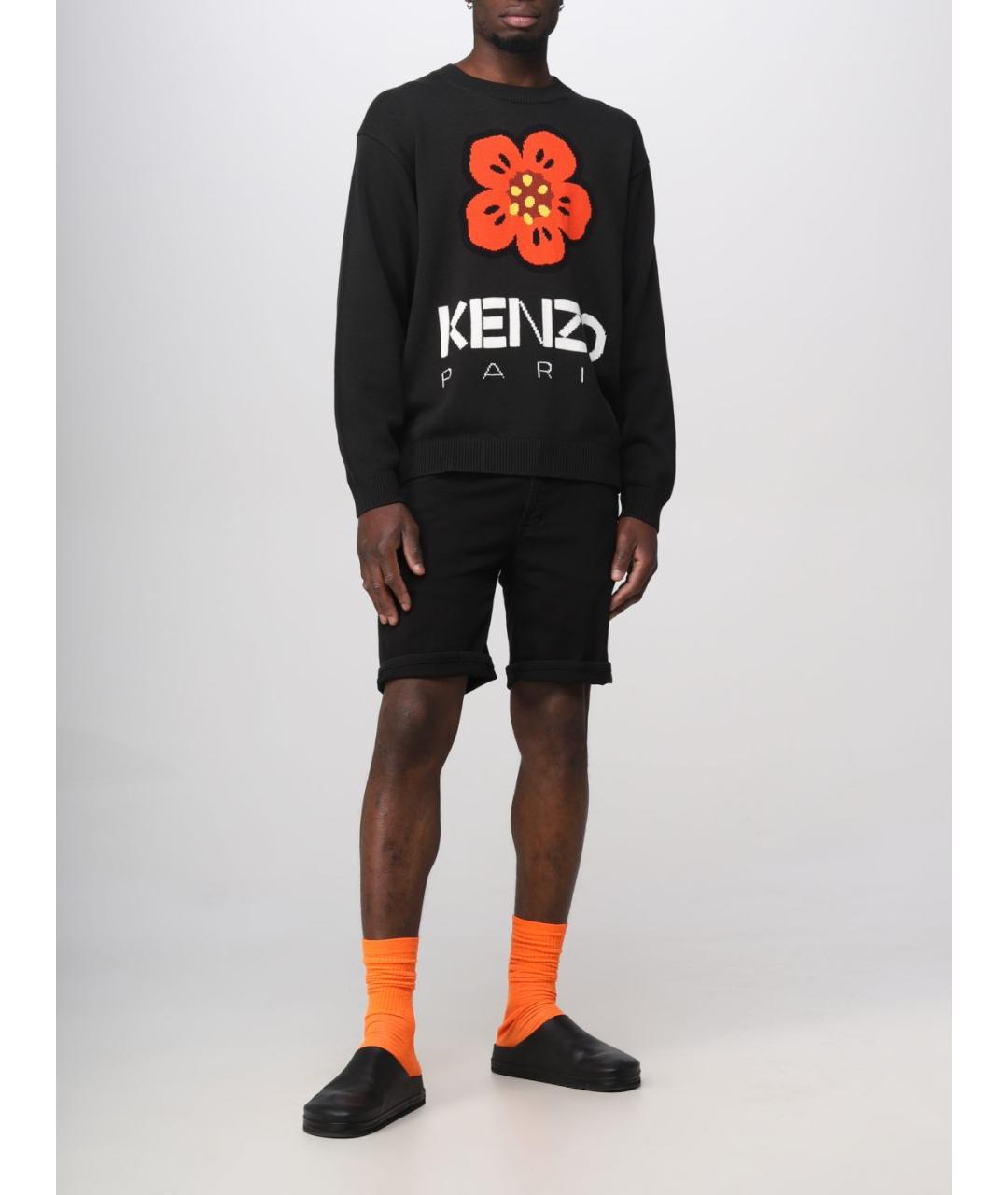 KENZO Черный джемпер / свитер, фото 3