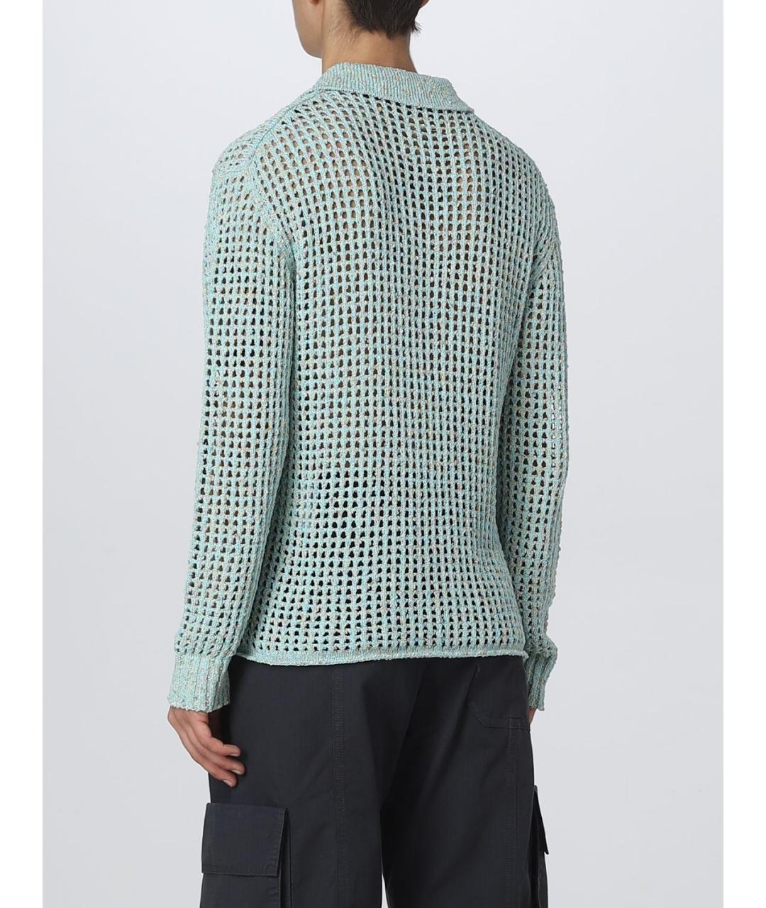 ACNE STUDIOS Бирюзовый джемпер / свитер, фото 4