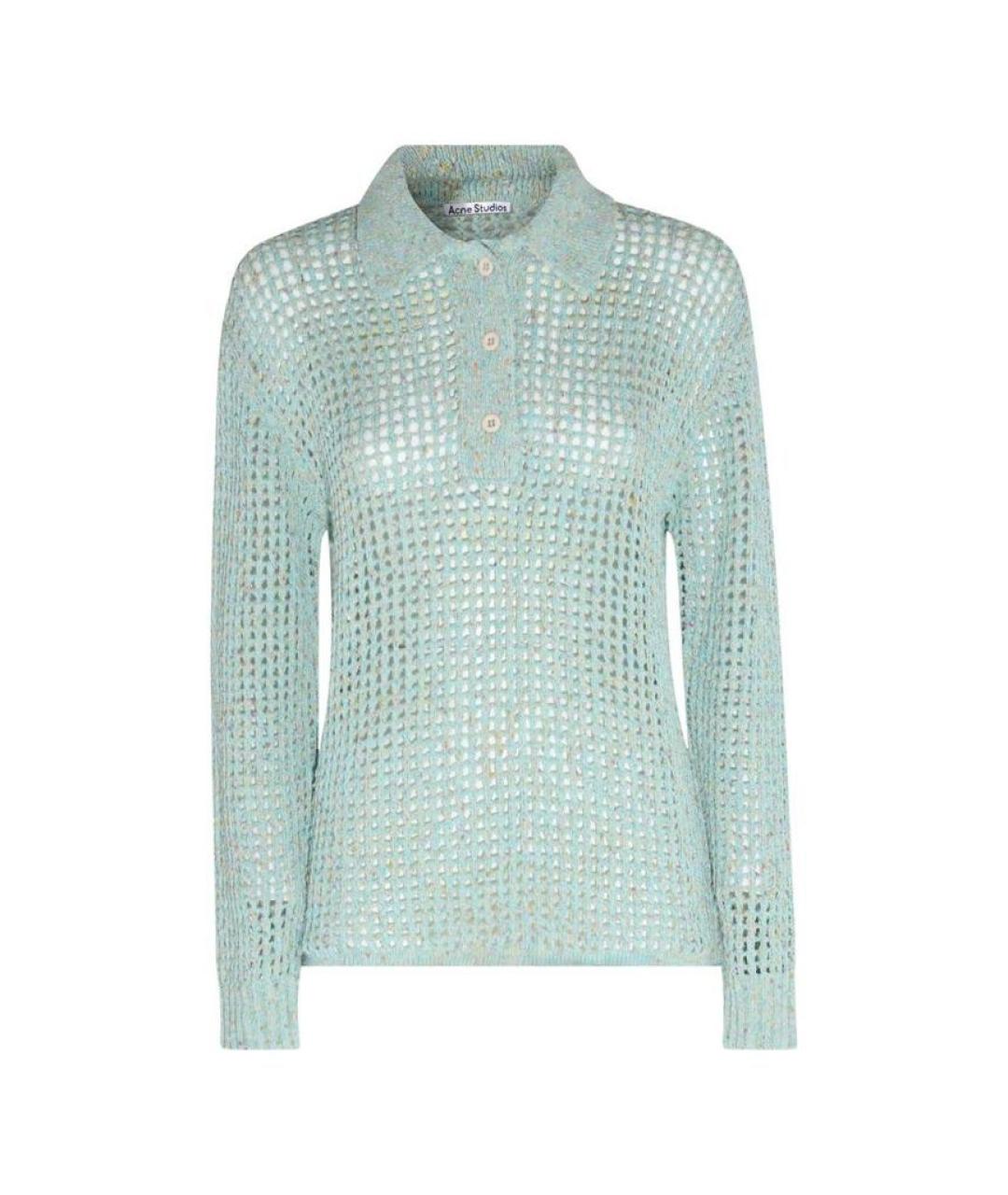 ACNE STUDIOS Бирюзовый джемпер / свитер, фото 1
