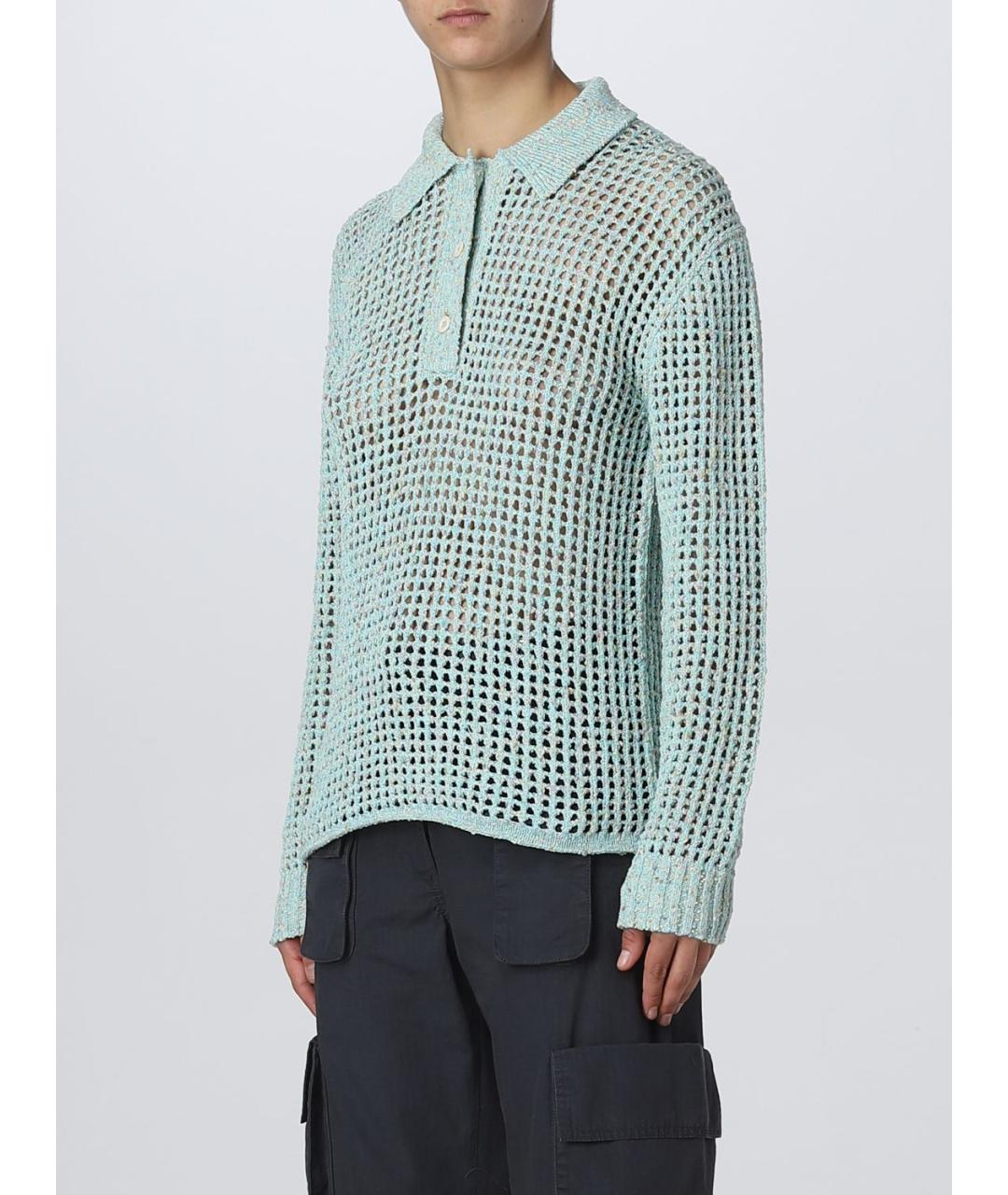 ACNE STUDIOS Бирюзовый джемпер / свитер, фото 5