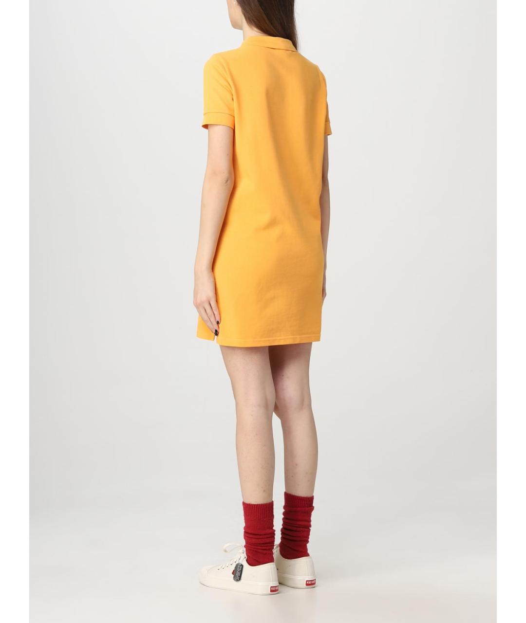 KENZO Оранжевое повседневное платье, фото 3