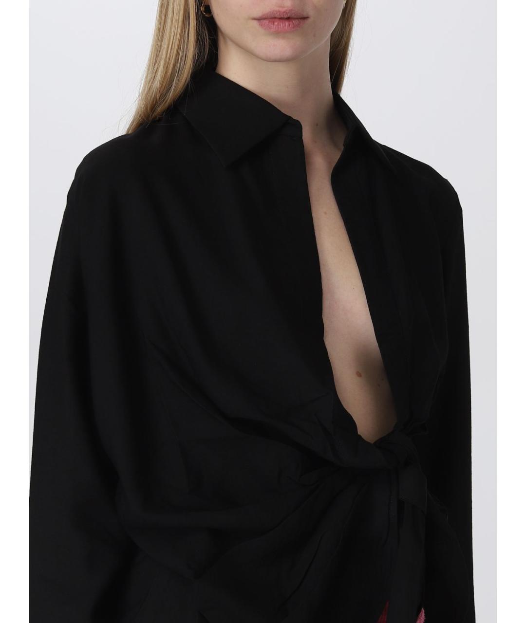 JACQUEMUS Черная рубашка, фото 6