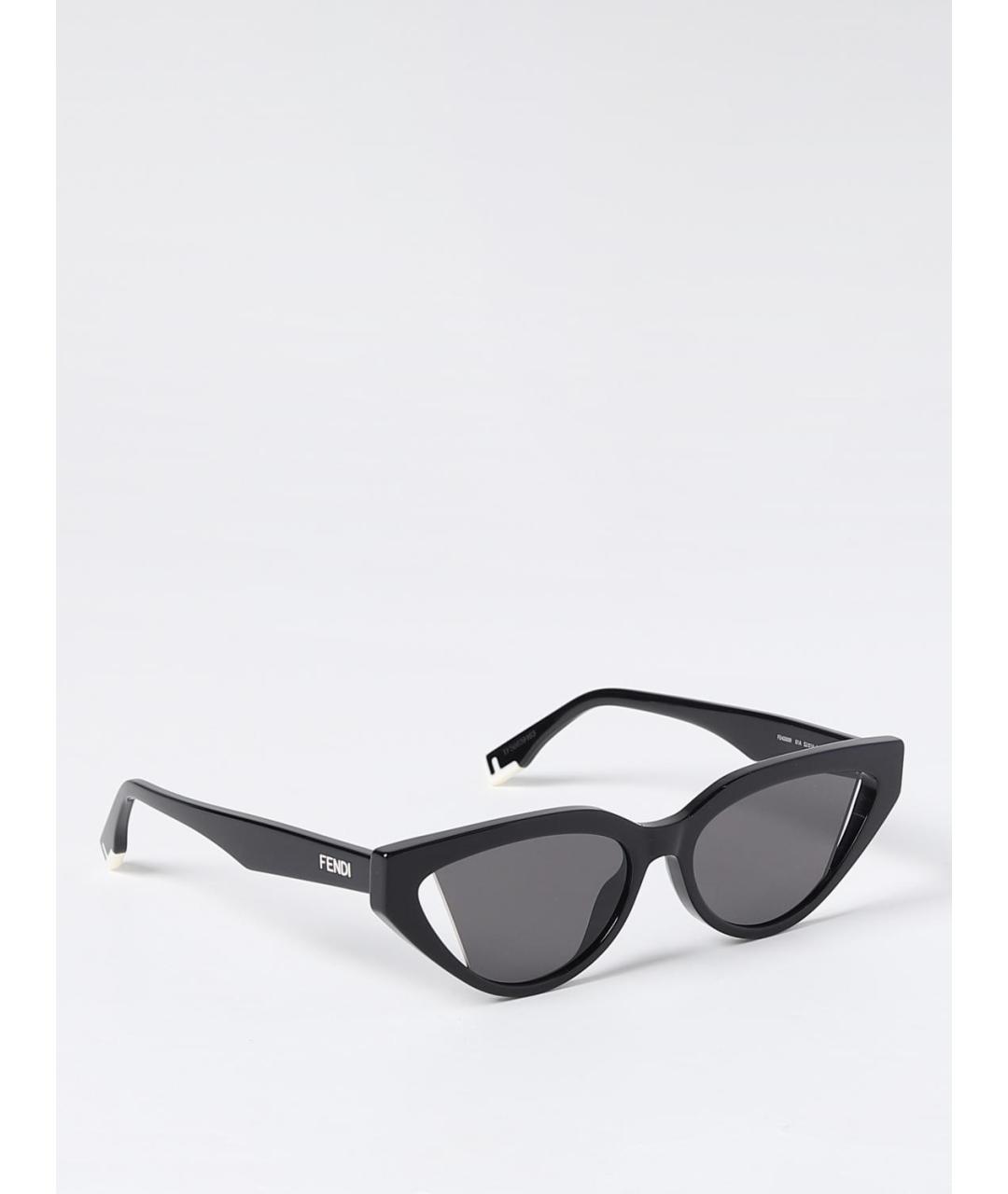 FENDI Черные солнцезащитные очки, фото 5