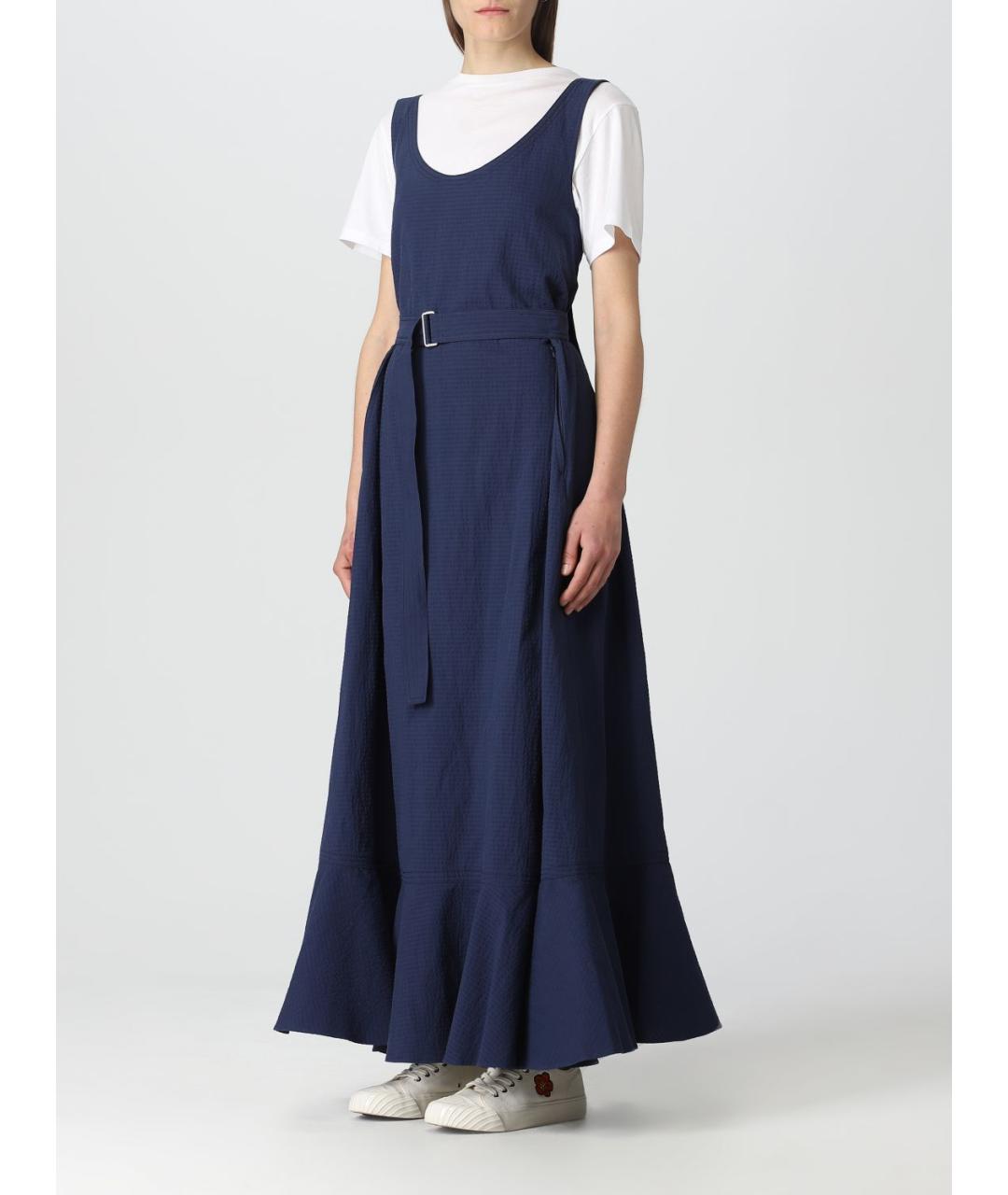KENZO Синее платье, фото 4