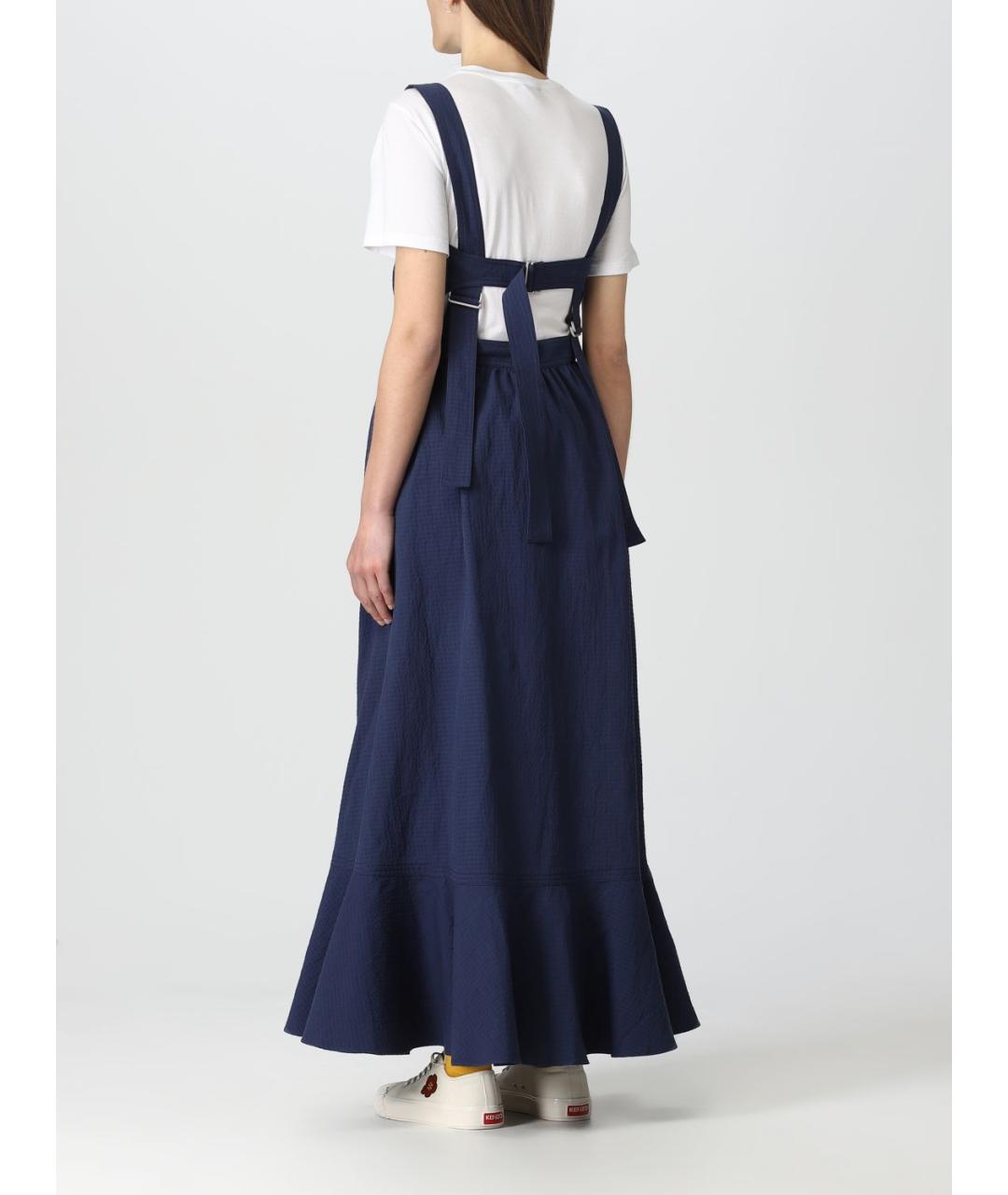 KENZO Синее платье, фото 3