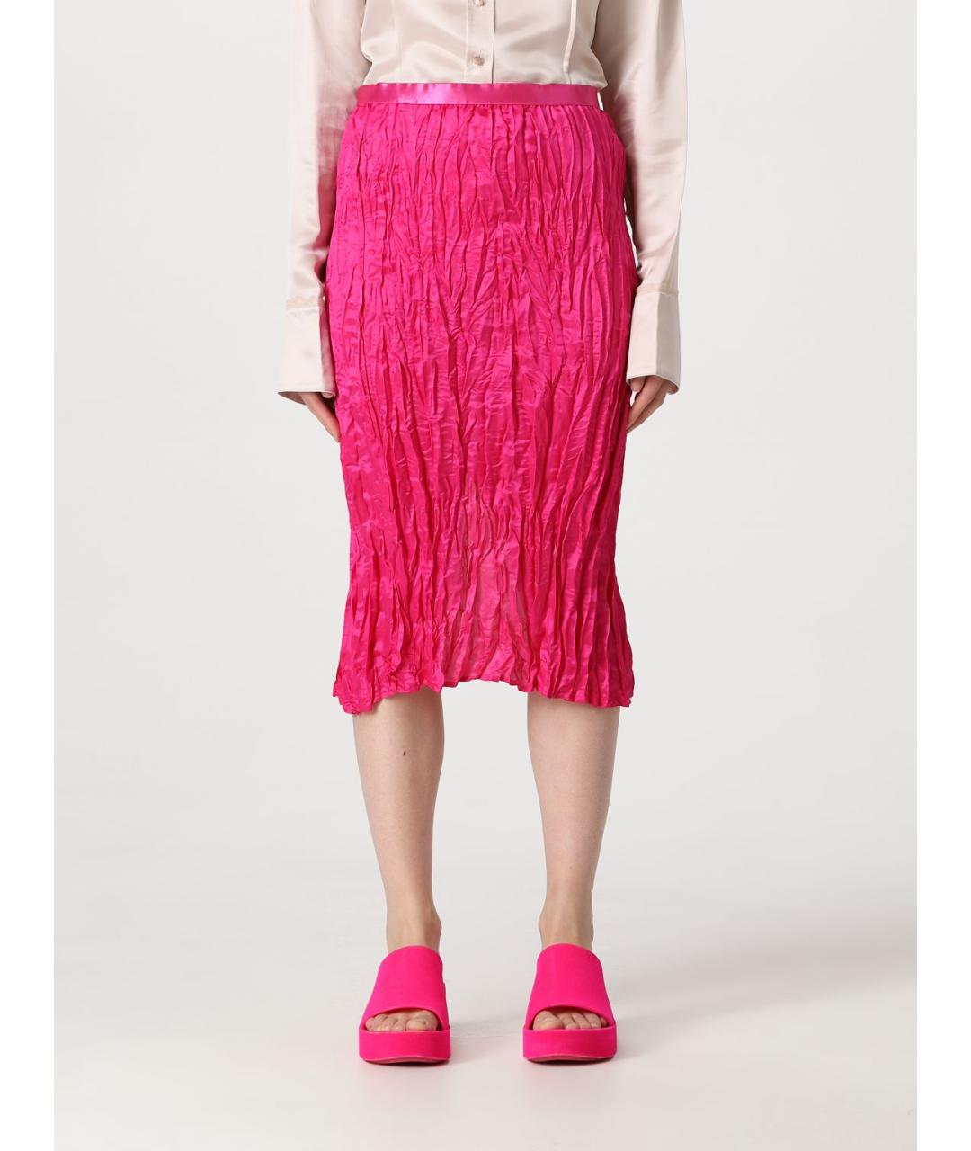 ACNE STUDIOS Фуксия юбка миди, фото 2
