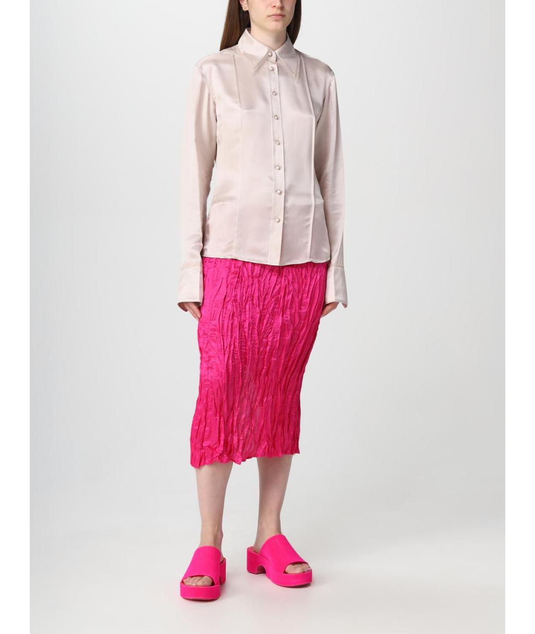ACNE STUDIOS Бежевая рубашка, фото 2
