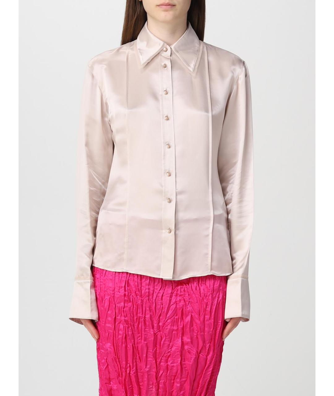 ACNE STUDIOS Бежевая рубашка, фото 6
