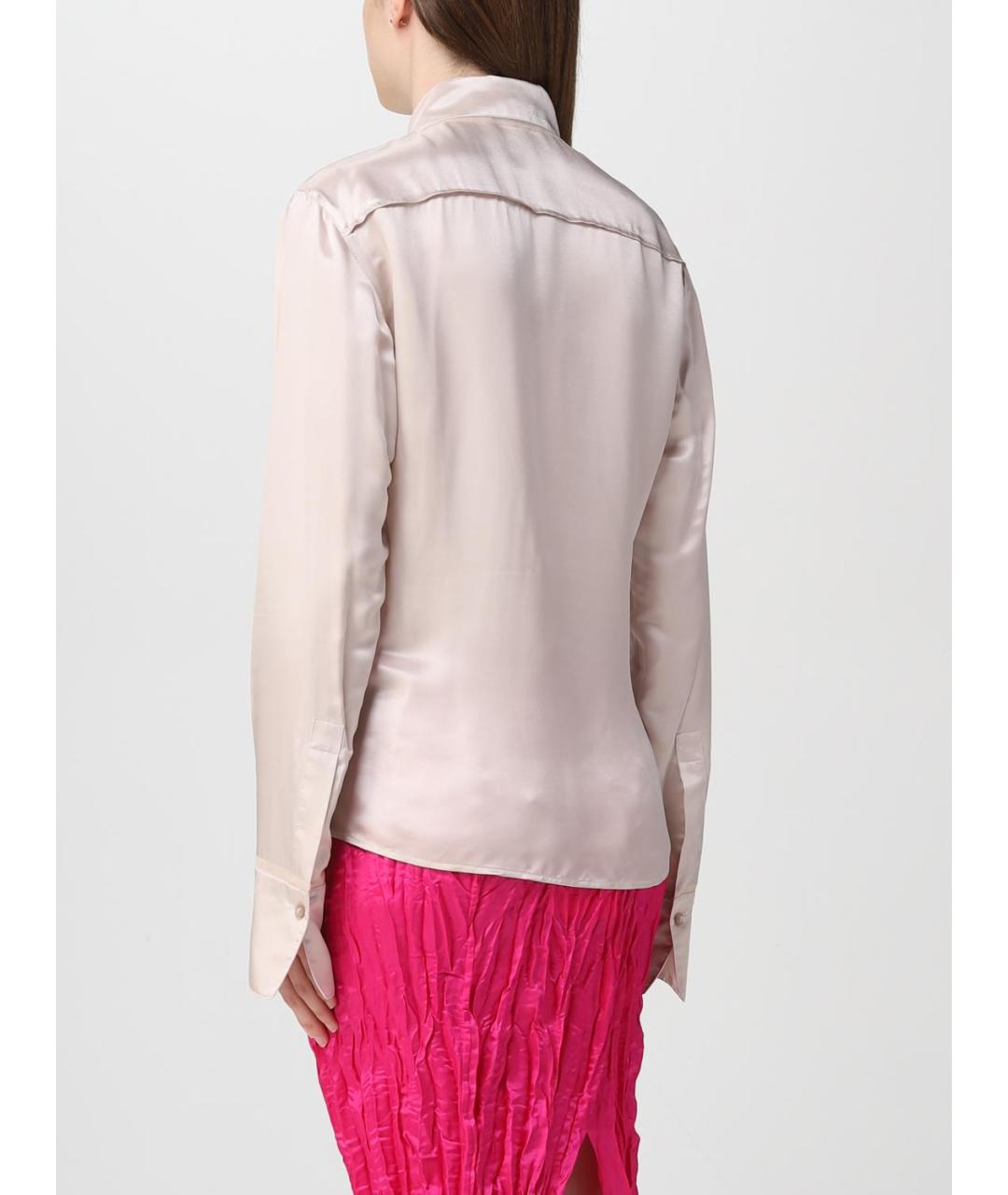 ACNE STUDIOS Бежевая рубашка, фото 3