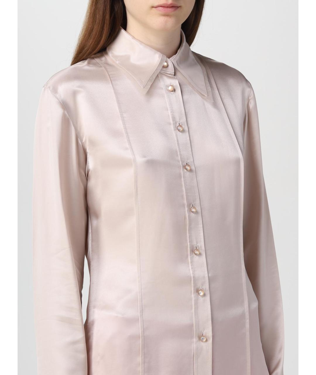 ACNE STUDIOS Бежевая рубашка, фото 5
