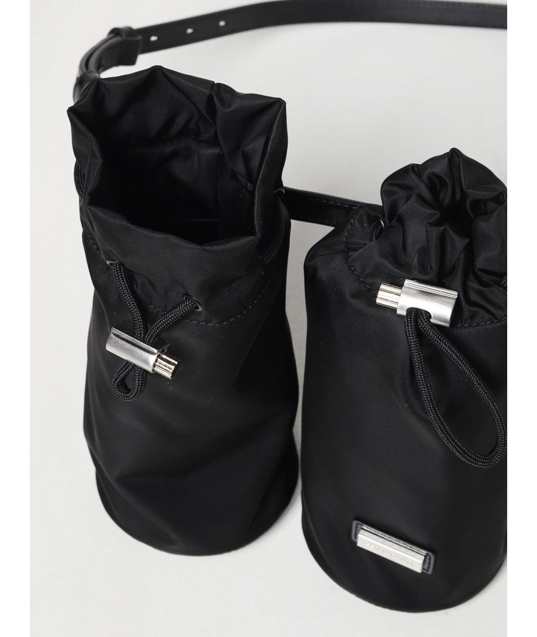 FERRAGAMO Черная поясная сумка, фото 4