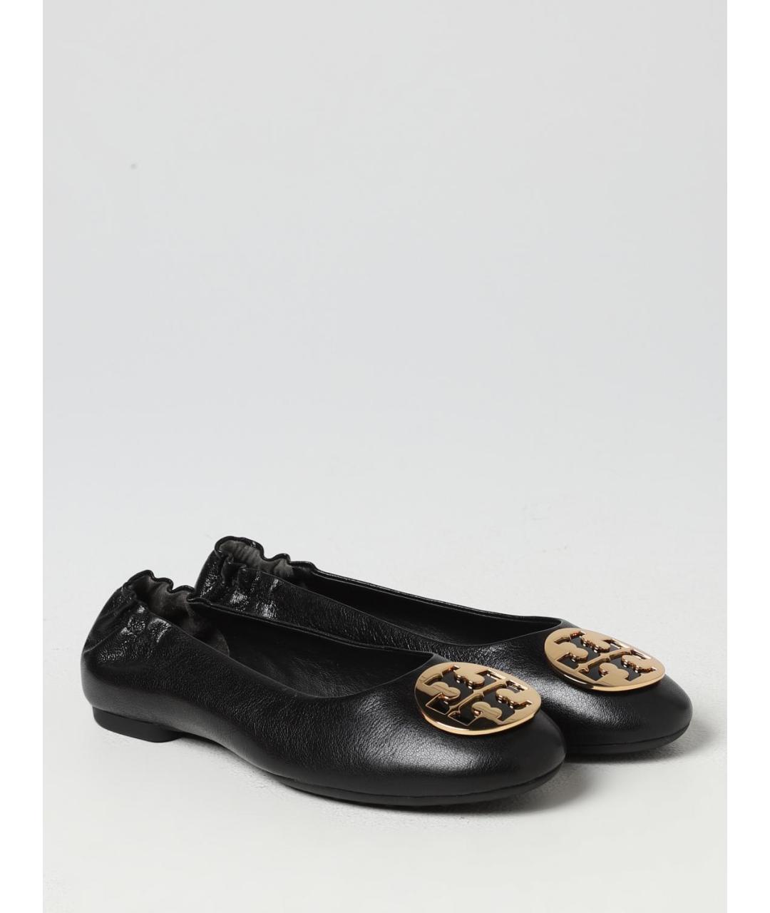 TORY BURCH Черные балетки, фото 2