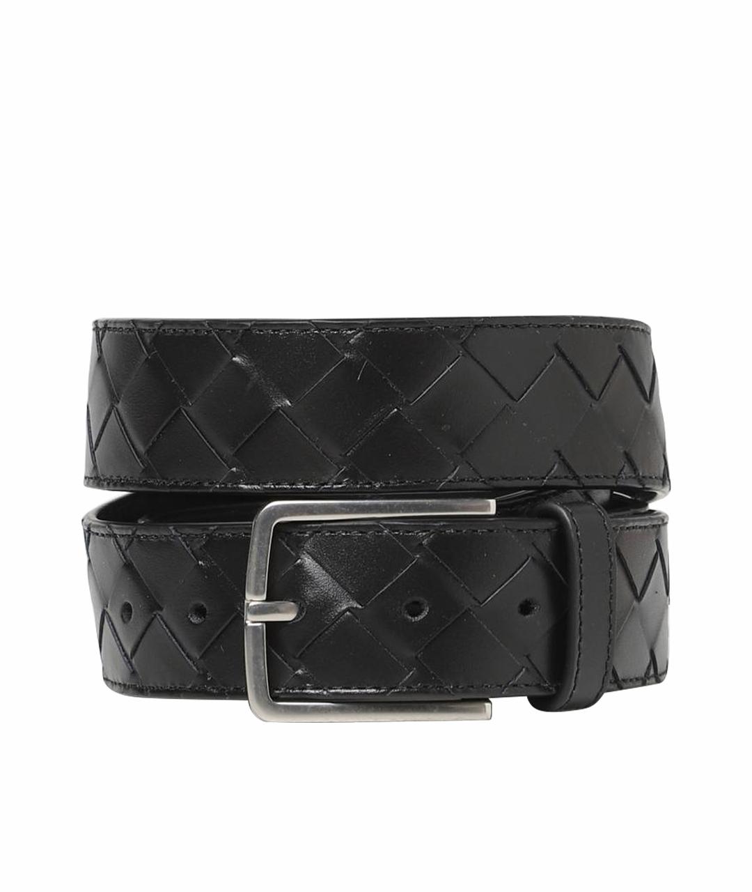 BOTTEGA VENETA Черный ремень, фото 1