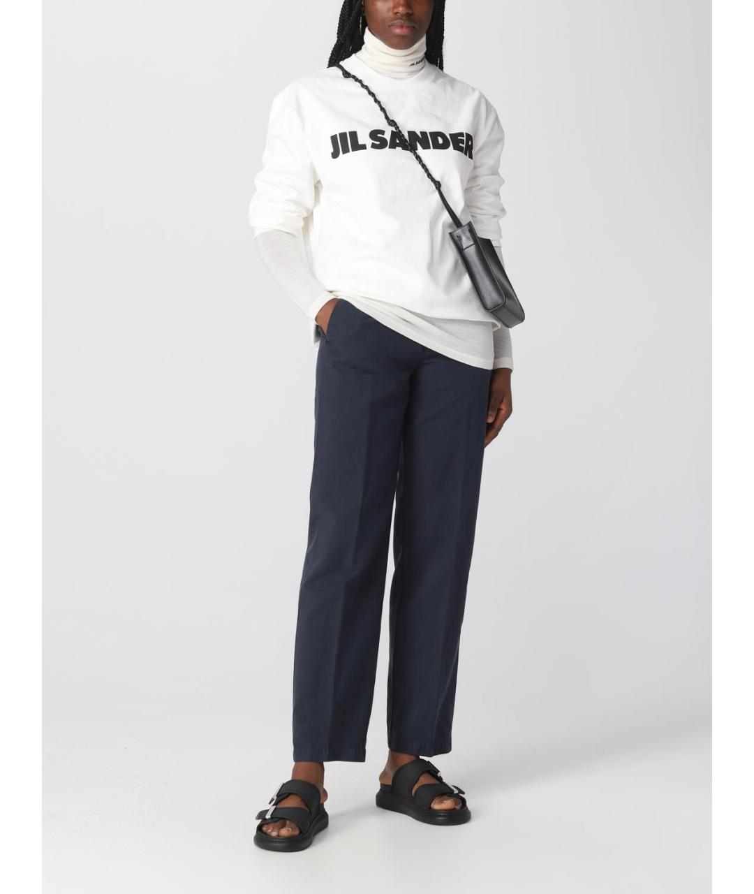 JIL SANDER Черная сумка через плечо, фото 2