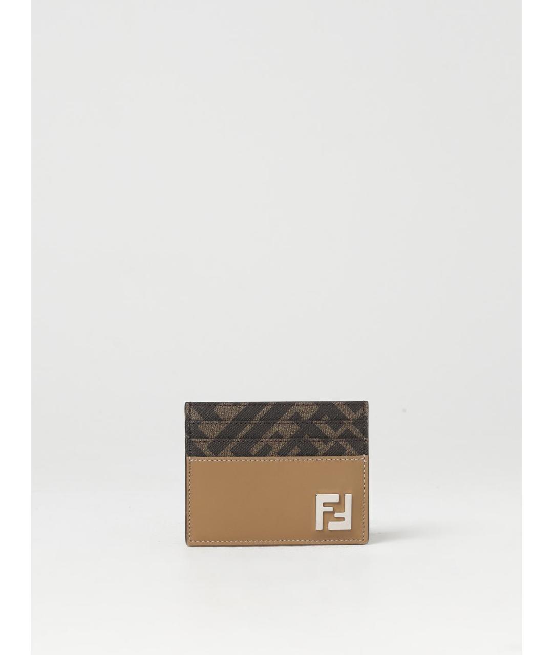 FENDI Бежевый кошелек, фото 3