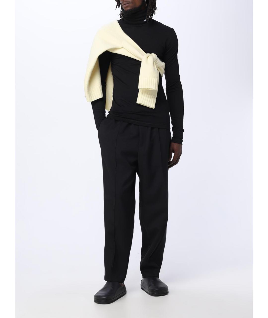 JIL SANDER Черный джемпер / свитер, фото 2