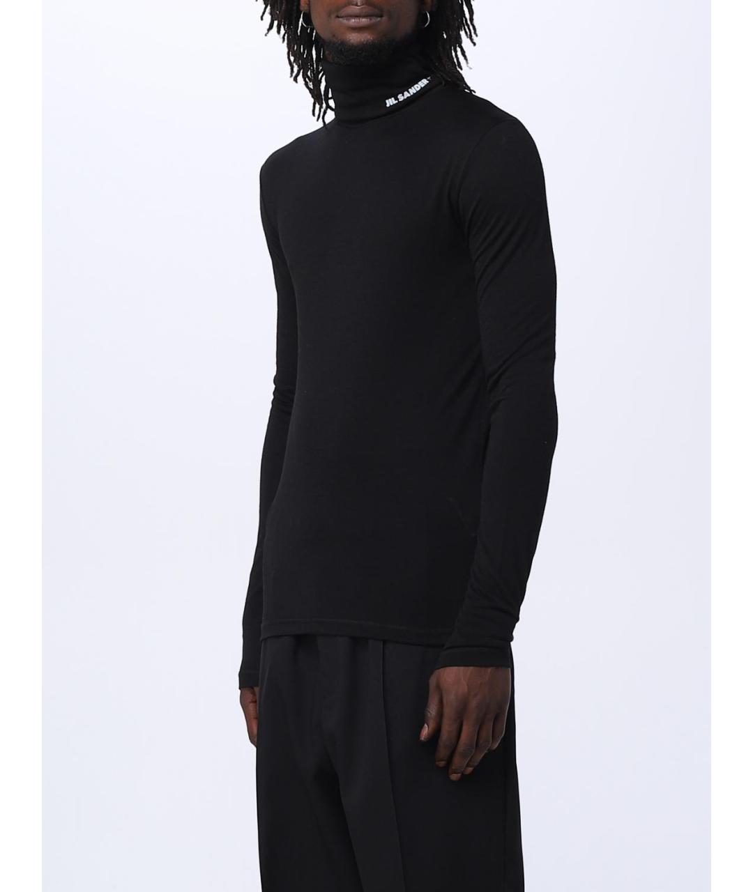 JIL SANDER Черный джемпер / свитер, фото 4