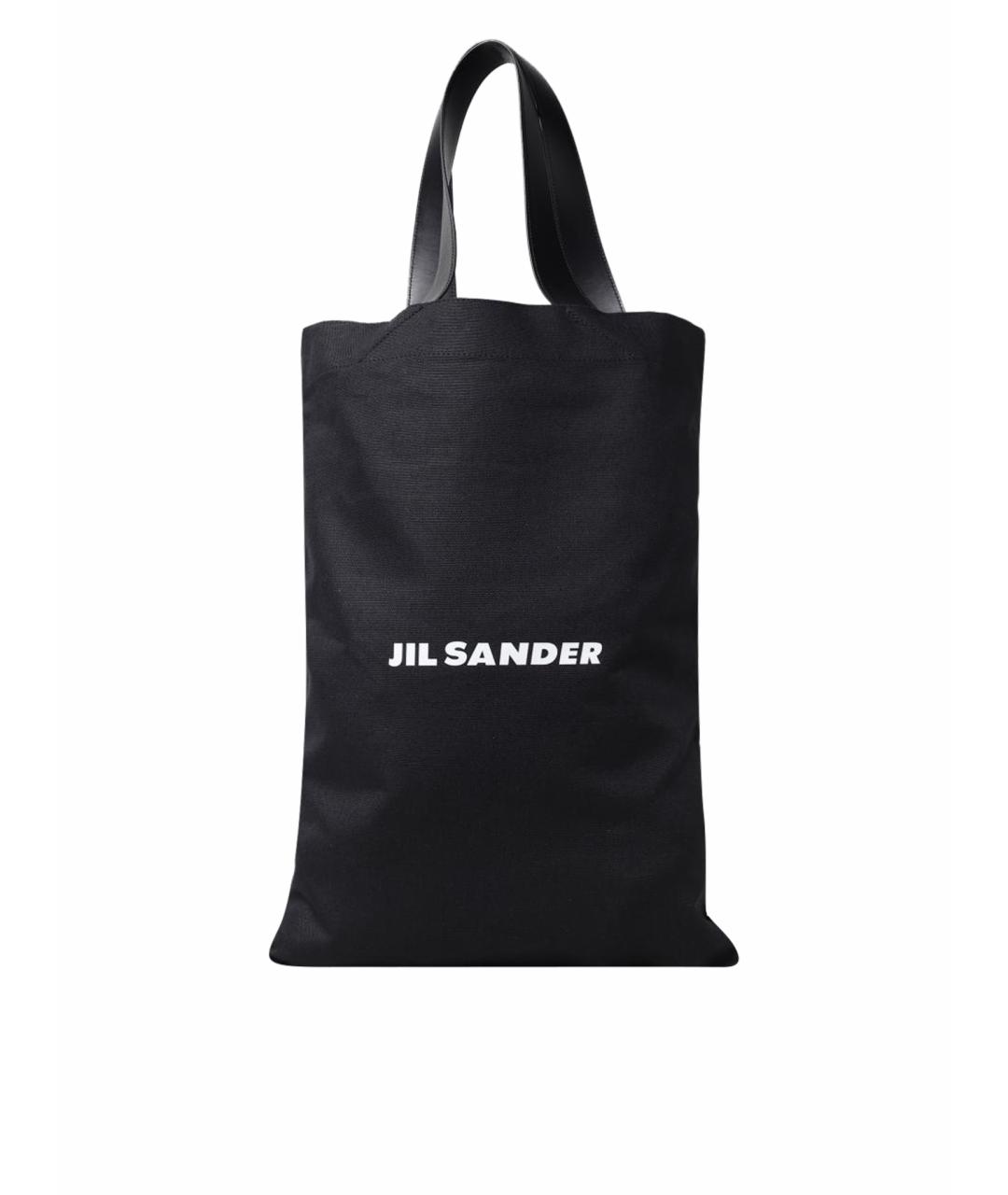 JIL SANDER Черная сумка тоут, фото 1