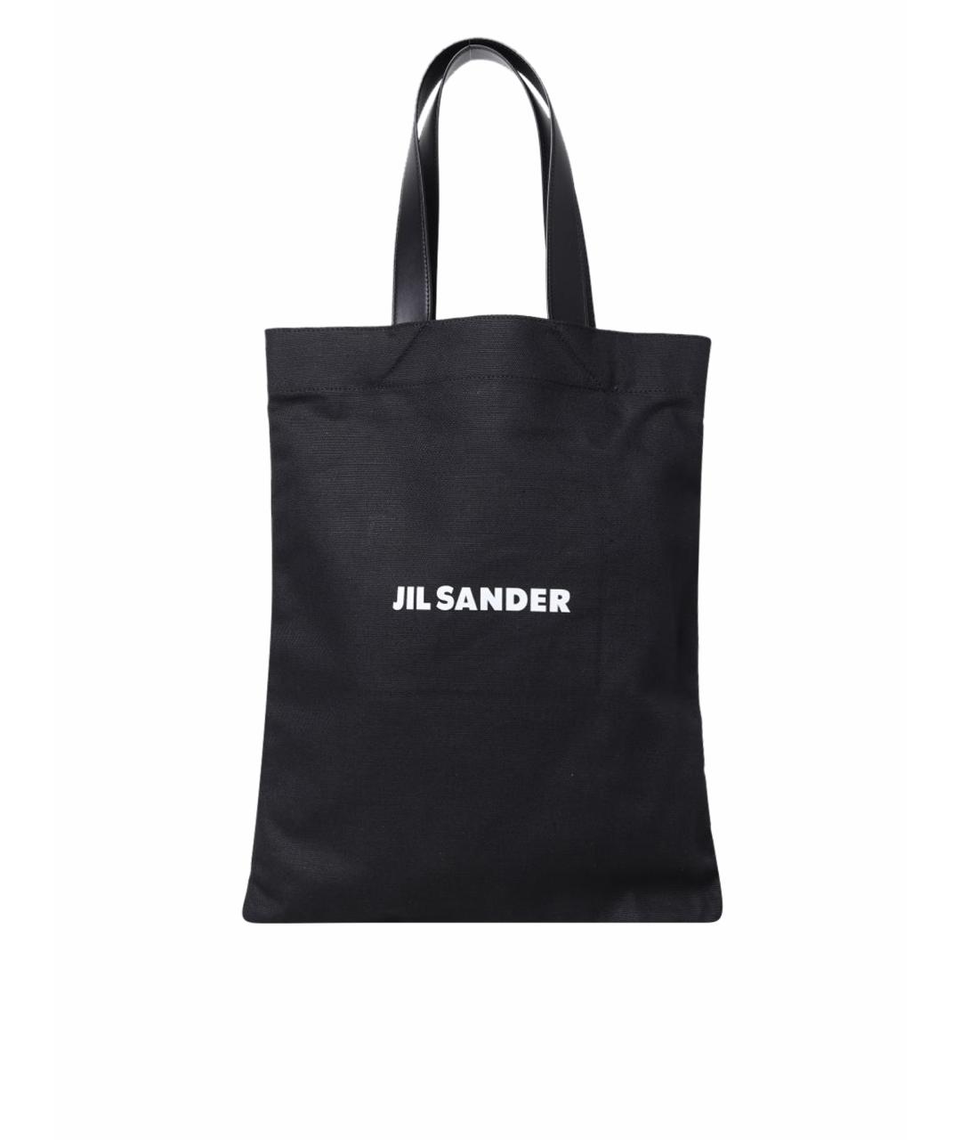 JIL SANDER Черная сумка тоут, фото 1