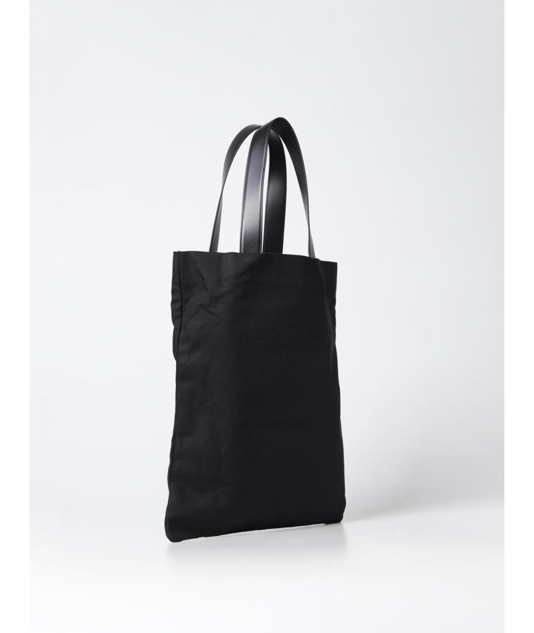 JIL SANDER Черная сумка тоут, фото 3