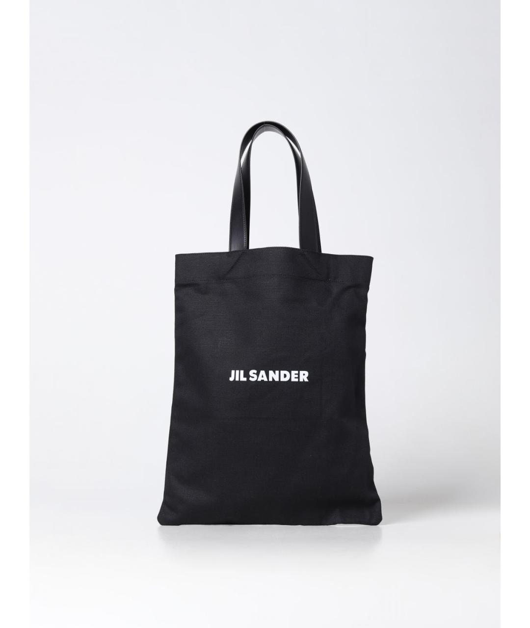 JIL SANDER Черная сумка тоут, фото 6