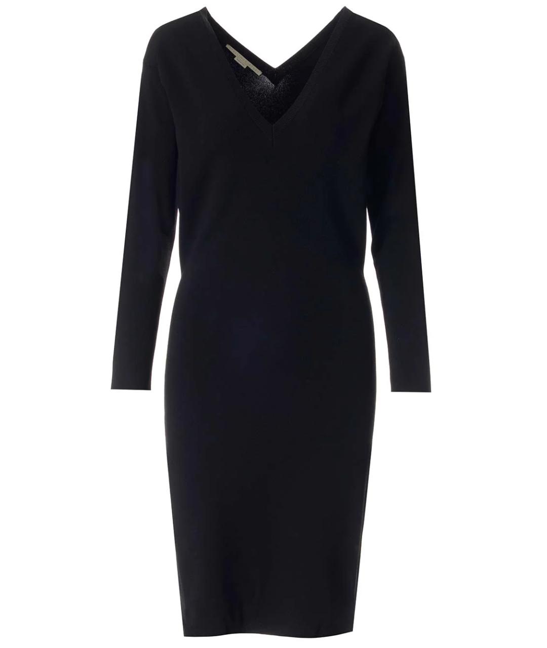 STELLA MCCARTNEY Черное вискозное повседневное платье, фото 1