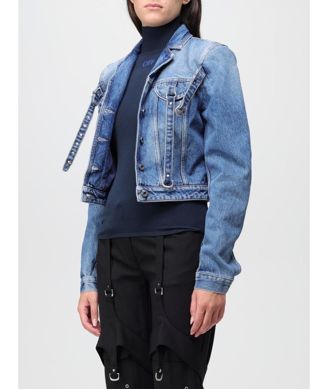 OFF-WHITE Синяя куртка, фото 5