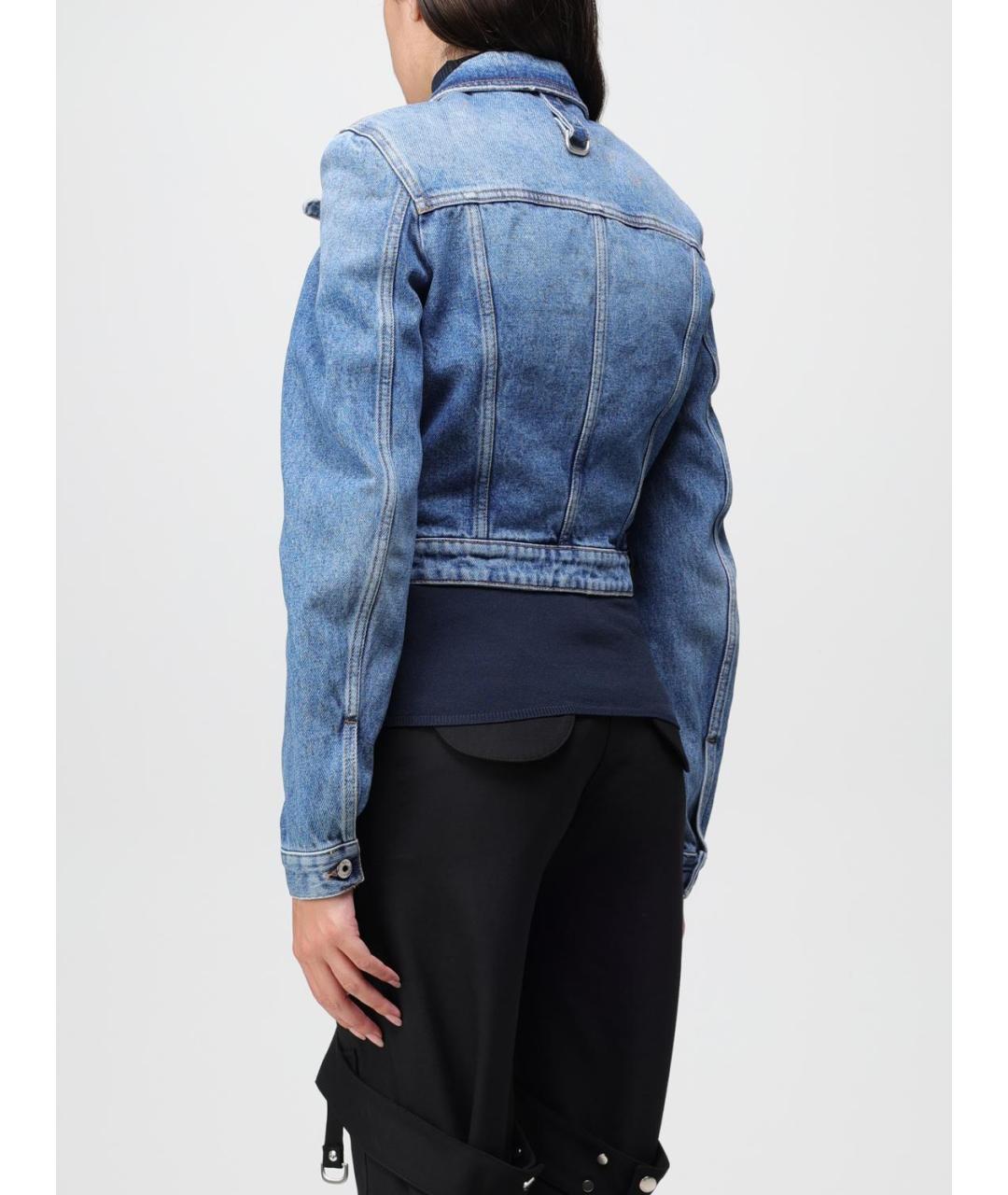 OFF-WHITE Синяя куртка, фото 4