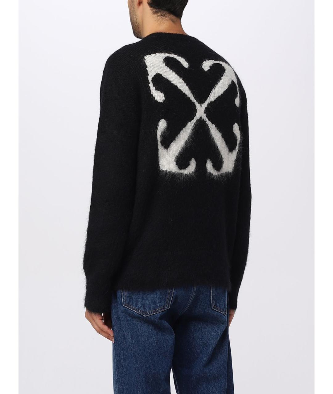 OFF-WHITE Черный джемпер / свитер, фото 4