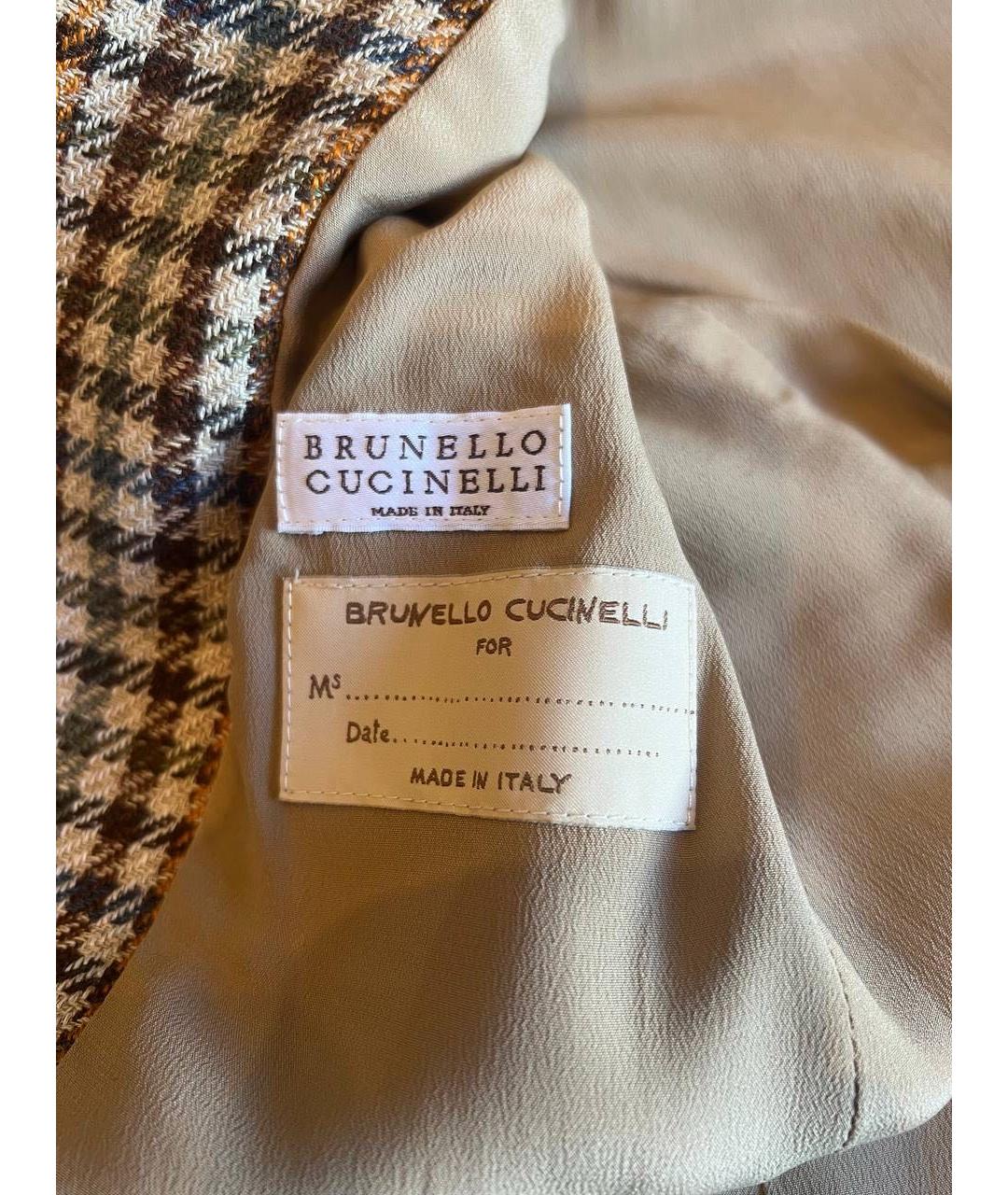 BRUNELLO CUCINELLI Мульти жакет/пиджак, фото 3