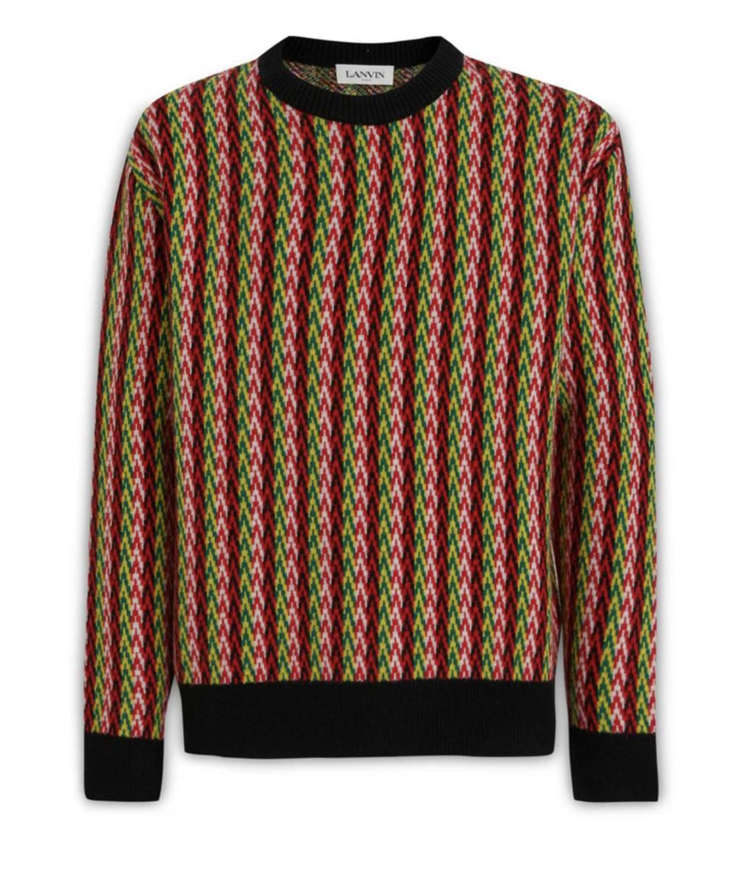 LANVIN Мульти джемпер / свитер, фото 1