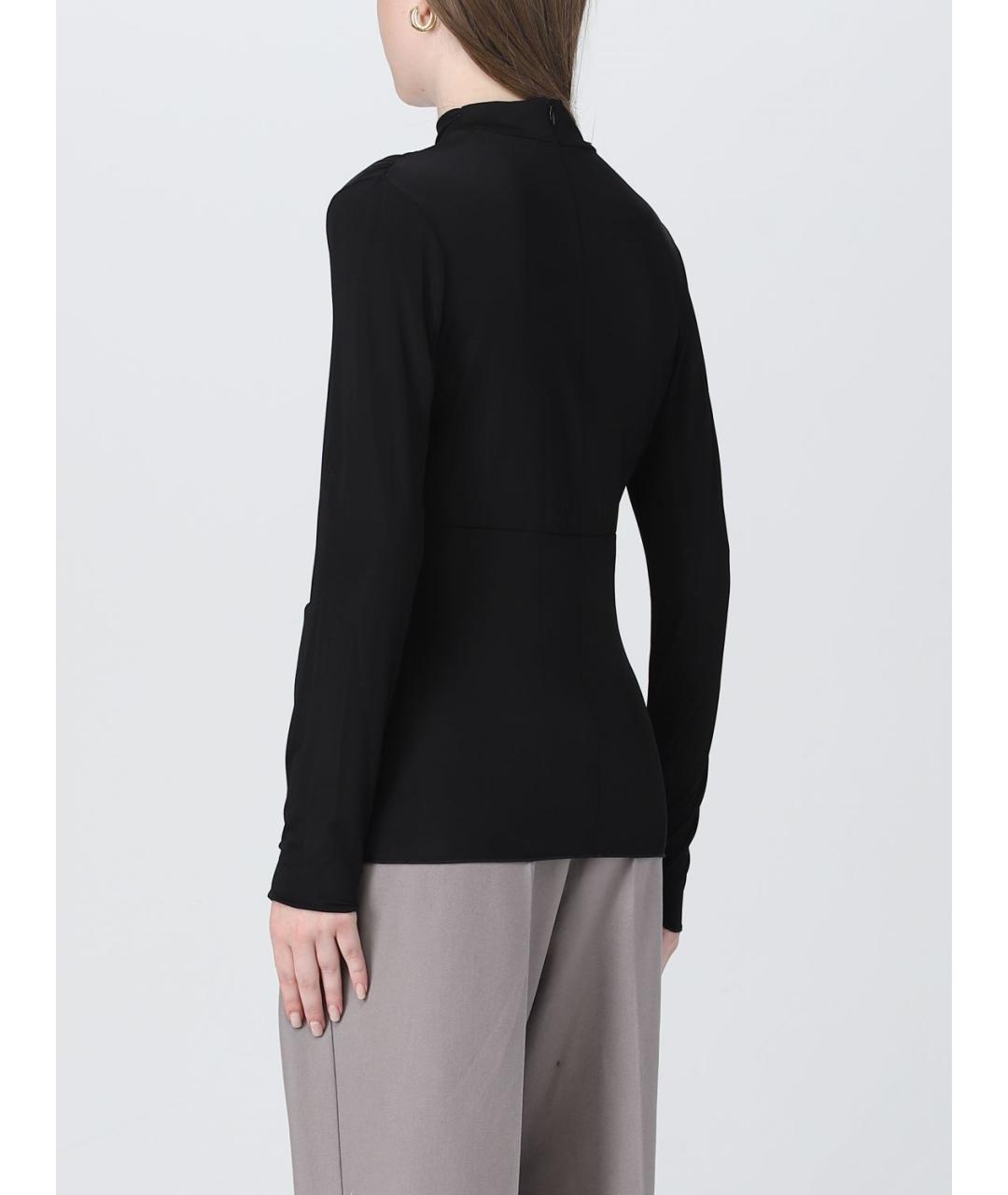 JIL SANDER Черная водолазка, фото 3