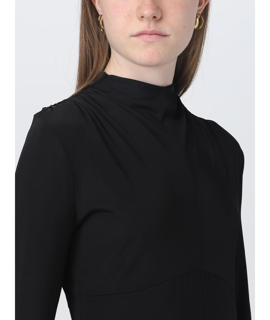 JIL SANDER Черная водолазка, фото 5