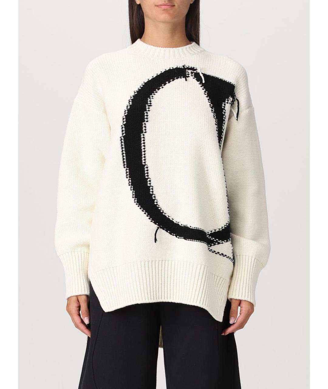 OFF-WHITE Бежевый джемпер / свитер, фото 2