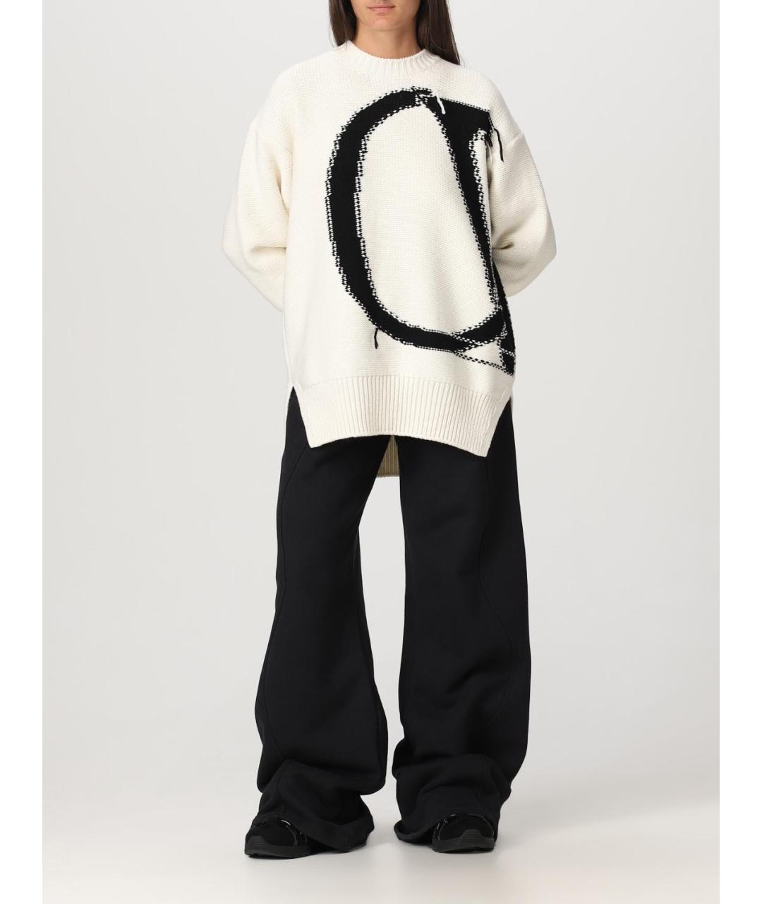 OFF-WHITE Бежевый джемпер / свитер, фото 3