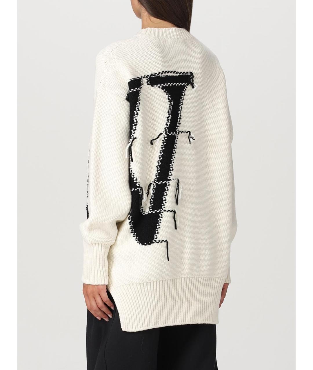 OFF-WHITE Бежевый джемпер / свитер, фото 4