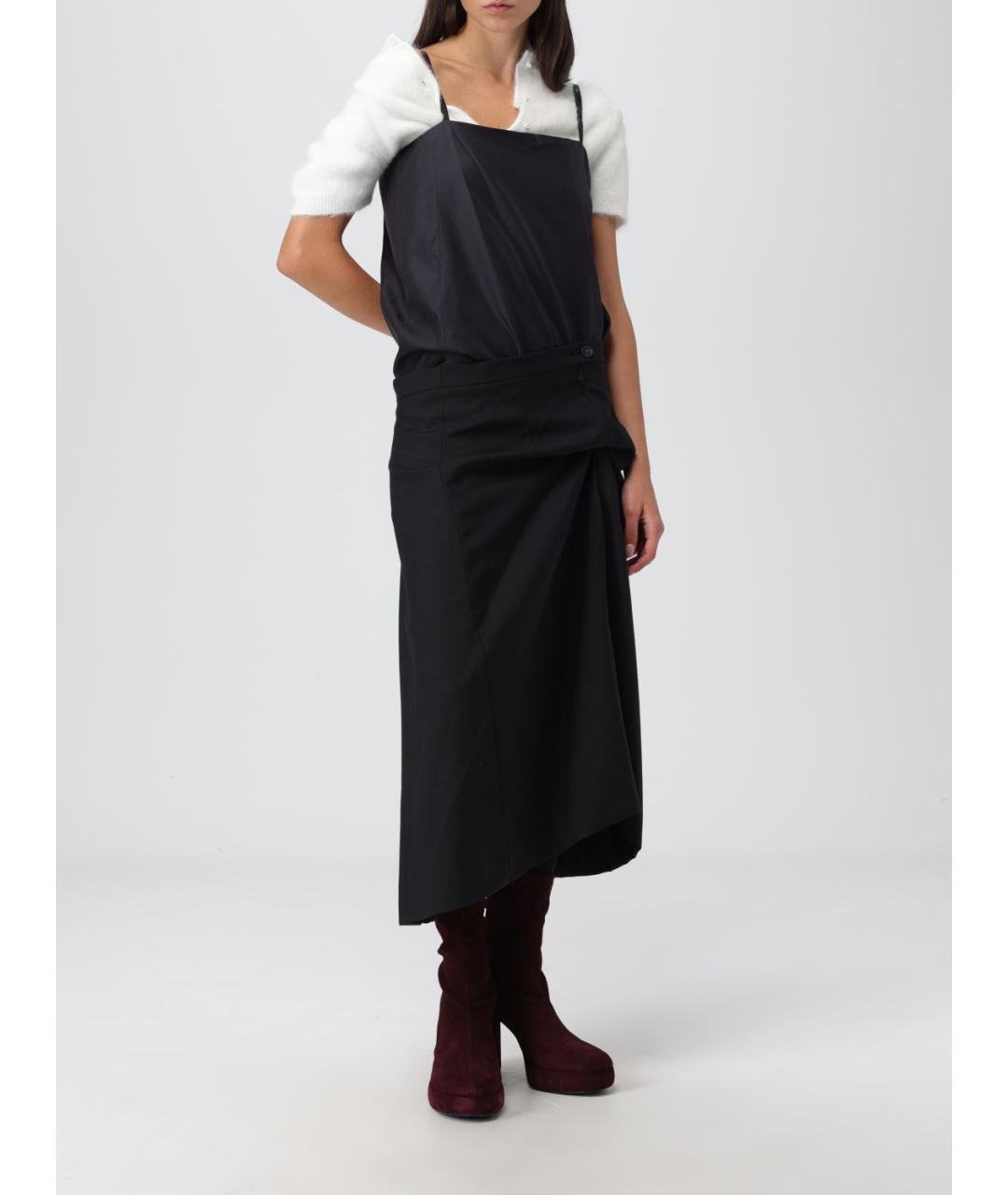 MAISON MARGIELA Черное платье, фото 3