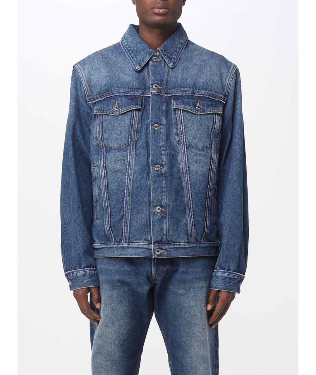 OFF-WHITE Синяя куртка, фото 2