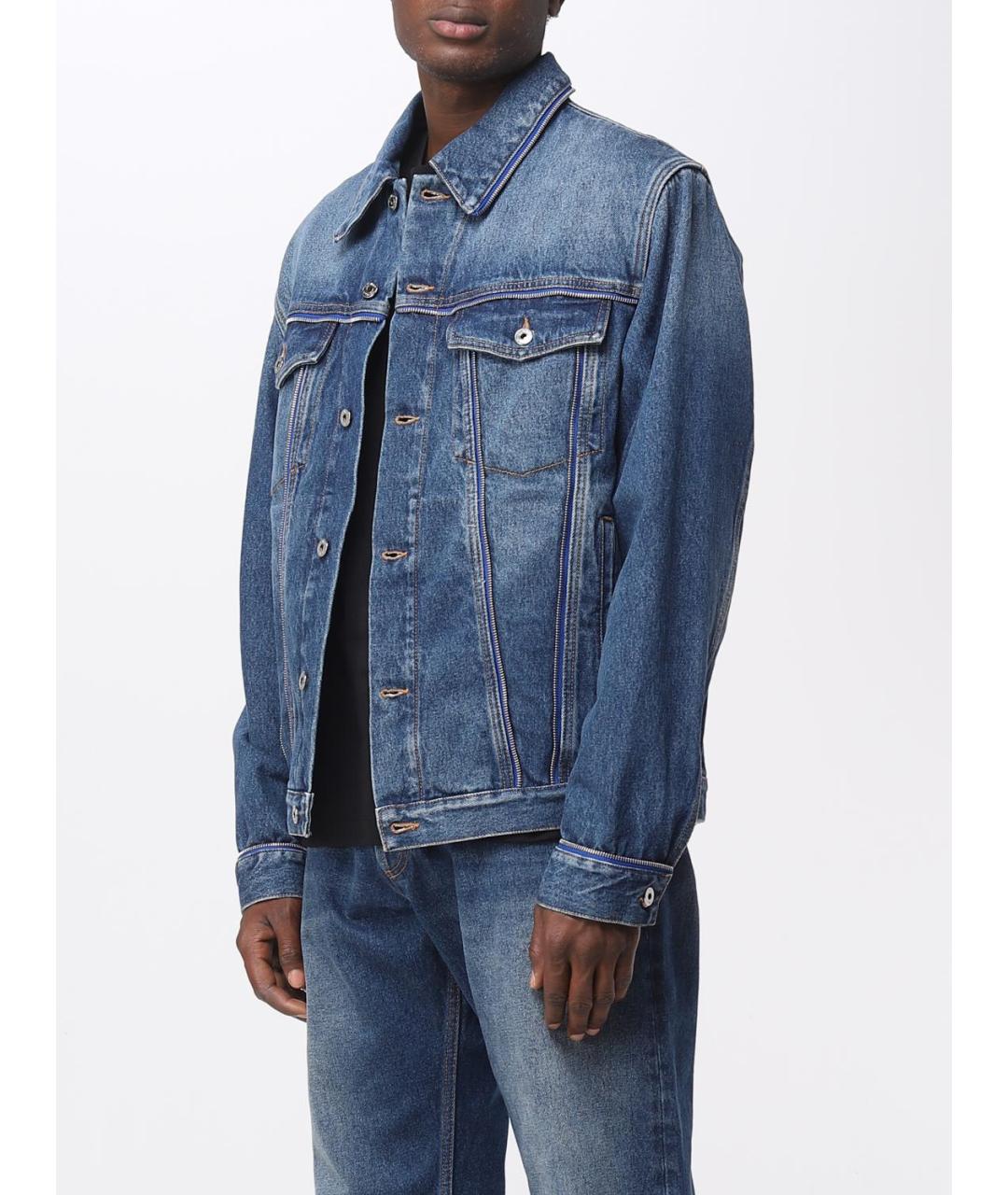 OFF-WHITE Синяя куртка, фото 5
