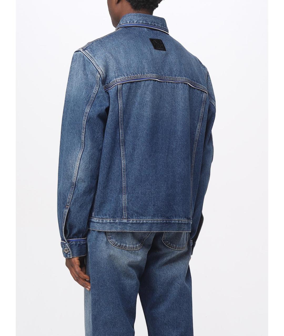 OFF-WHITE Синяя куртка, фото 4