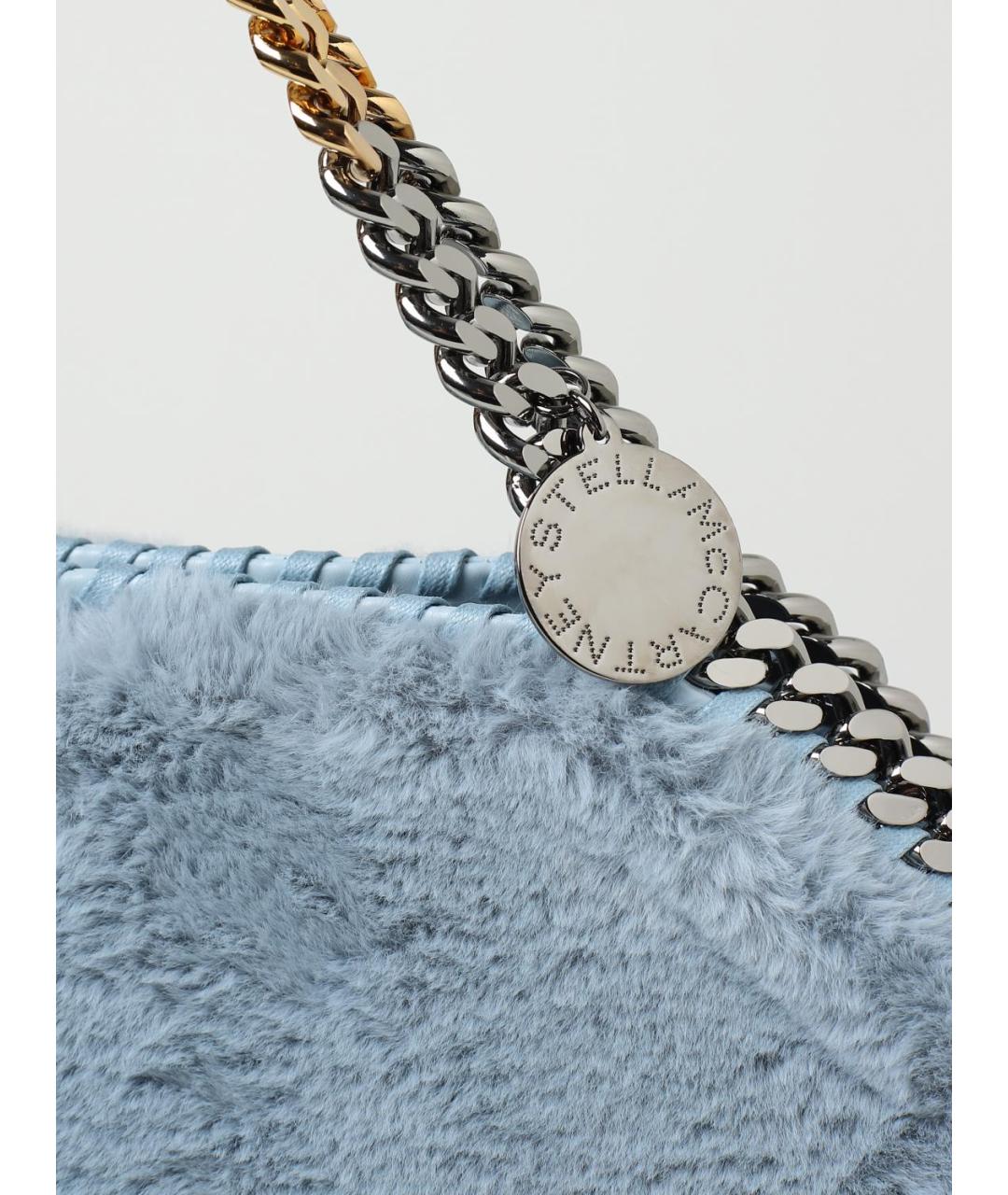 STELLA MCCARTNEY Синяя сумка тоут, фото 3