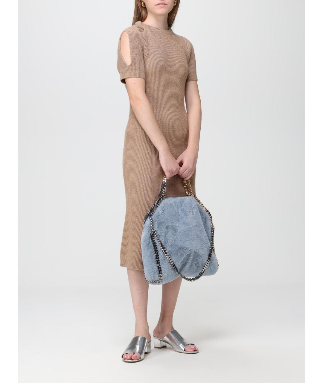 STELLA MCCARTNEY Синяя сумка тоут, фото 4