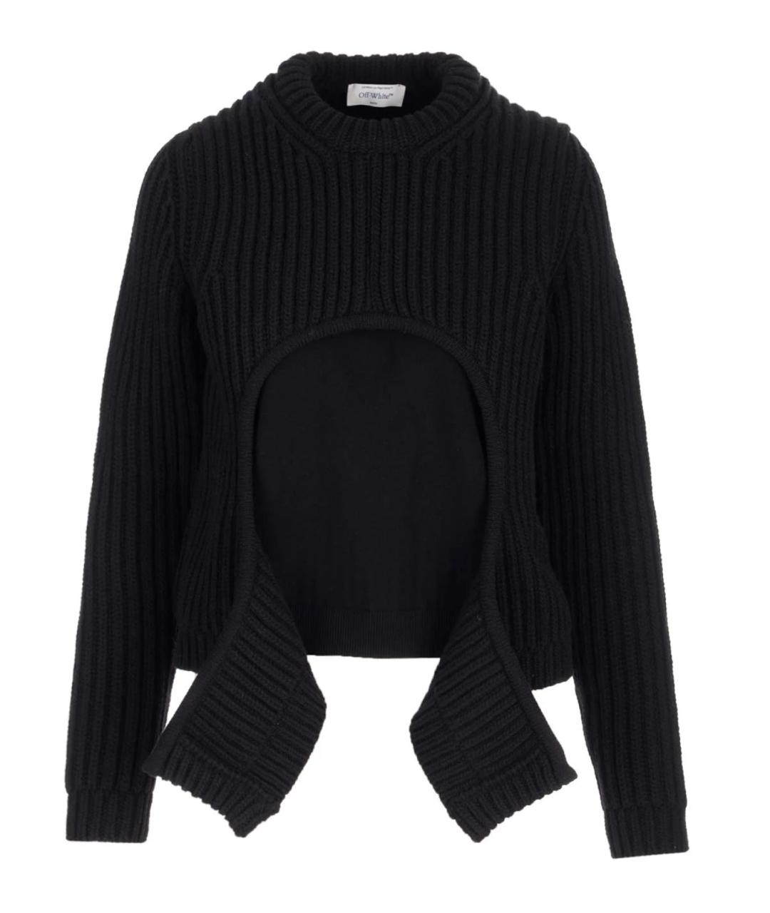 OFF-WHITE Черный джемпер / свитер, фото 1
