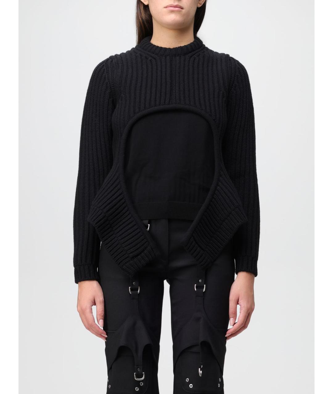 OFF-WHITE Черный джемпер / свитер, фото 2